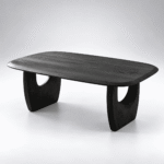 Noirven Mango Wood Sculptural Coffee Table - Image 4