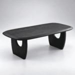 Noirven Mango Wood Sculptural Coffee Table - Image 3