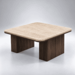 Velora Sheesham Wood Square Coffee Table - Image 4