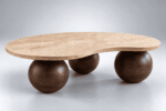Solvane Sheesham Wood Sculptural Coffee Table - Image 3