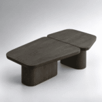 Noirvale Fluted Nesting Coffee Table Set - Image 3